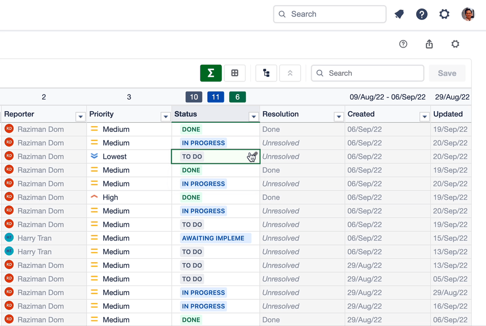 EIE Cloud - Change Status - Validator Error.gif